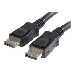 StarTech DISPL50CM 500mm DisplayPort 1.2 Cable With Latches Certified M/M