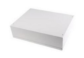 Obudowa urządzeń elektronicznych Stal walcowana na zimno wysokość zew: 95 mm szerokość zew: 270 mm długość zew: 350 mm