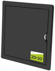 Drzwiczki rewizyjne ABS 200x200 20x20 grafitowe