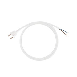 Przewód przyłączeniowy z wtyczką b/u OMY 2x1 3m PZ1P-3-1