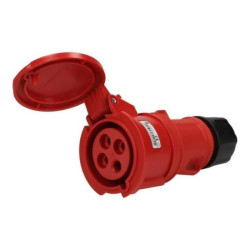 Gniazdo przenośnie 32A 4P 400V IP54 SP23302