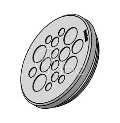 Przepust kablowy niedzielony KEL-DP 50, na 16 przewodów, 43564