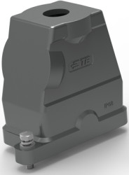 Housing, size HB6, die-cast aluminum, PG16, straight/angled, screw locking, IP68, T1920062116-009