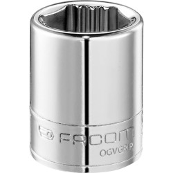 Facom R.13GRP Facom Socket bit 1/4" silver durable wrench set versatile