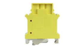 Złączka Szynowa Przelotowa Żółto-Zielona Pe Śrubowa 16Mm2 1P Vde Ul