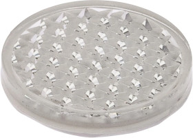 Akcesoria optyczne, odbłyśnik, Ø40mm 7wysoki, samoprzylepny, PMMA+PMMA, polaryzowany, AO000005