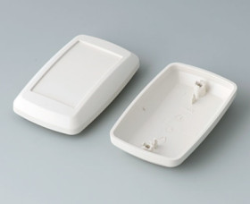 ABS enclosure, (L x W x H) 78 x 48 x 20 mm, gray white (RAL 9002), B9006827