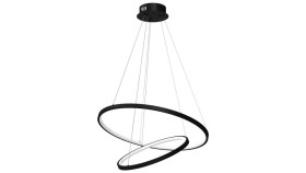 Lampa Wisząca Rotonda Black 51W Led Ml7942 Milagro