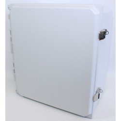 Hammond PJU16148L IP66 Type 4X GRP Junction Box Hinged Lid with Snap Latch