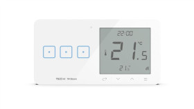 Sinum Wsr-03L Regulator Pokojowy + Włącznik Trójpolowy Lewy Kolor Biały