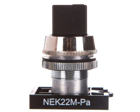 Napęd przycisku NEK22M-Pa fi22 pokrętny czarny W0-N-NEK22M-PA S