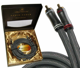 Przewód 2RCA 1.8m Gold Edition