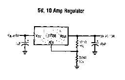 LT1038 - 10 Amp Positive Adjustable Voltage Regulator