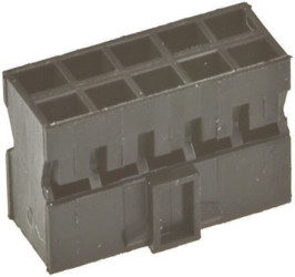 Obudowa złącza 4-pinowe 2-rzędowe raster: 2mm Amphenol Communications Solutions Montaż na kablu Minitek Pwr Złącza