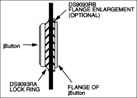 Button Plastic Card Mounts