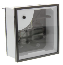 Amperomierz analogowy panelowy AC zakres 0/5A wysokość wycięcia: 92mm wartość 5A Klasa wyzwalania Class 1,5 +40°C HOBUT