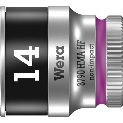 Wera 05003729001 8790 HMA HF Zyklop Socket - 1/4&quot; - Holding Function 14 x 23mm