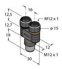 Turck 6930492 Rozdzielacz i adapter czujnika/aktuatora 1 szt.