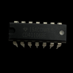 Układ scalony CD40106 DIP14 – 6-kanałowy inwerter Schmitta Texas Instrument