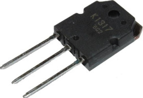 2SK1317 tranzystor N-MOSFET 1500V / 2,5A / 12R; TO3P