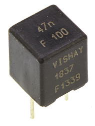 Kondensator polipropylenowy PP 47nF 63 V ac, 100 V dc ±1% THT Vishay