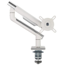 Uchwyt do monitora Ergo Office, premium ze sprężyną gazową, podwójne ramię, 17-32cali 9 kg, biały, ER-437