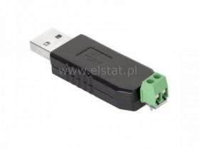 Wtyk USB z szybkozłączem (adapter USB-RS485)