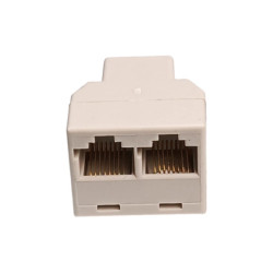 Rozgałęźnik kabli sieciowych RJ45 - 1 gniazdo na 2 gniazda RJ-45