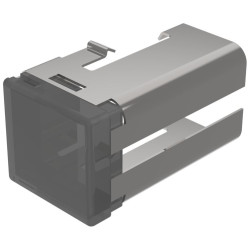 Soczewki do wskaźników, 03-921, Czarny, Prostokąt, długość: 19