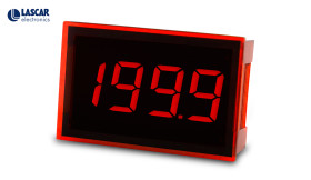 Woltomierz cyfrowy DC LED Lascar 0.1 % 3.5-cyfr