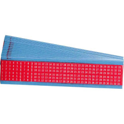 Etykieta do kabli Przylepny Brady