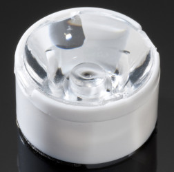 Soczewka LED punktowa 16.1 (Dia.) x 10.1mm, D 16.1mm, kąt widzenia 10°, do użytku z OSRAM Golden DRAGON Plus Okrągły,