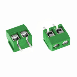 Listwa ARK500-2/BL listwa 2 pola r-5 h-10 zielona