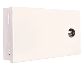 Obudowa klawiatury uniwersalna 215x115x40mm natynkowa biała LED/B Satel Pulsar AWO352