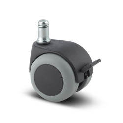 Koło samonastawne średnica kabla 50mm Tente 40kg wysokość całkowita 58mm