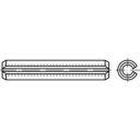 TOOLCRAFT Tulejki obrotowe (Ø x D) 9 mm x 40 mm stal sprężynowa 100 szt.