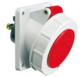 Gniazdo tablicowe Quick-Connect skośne 16A 5p 400V 6h IP67 12817