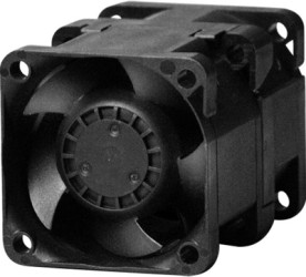 DC axial fan, 12 V, 40 x 40 x 56 mm, 45.72 m³/h, 62.3 dB, ball bearing, SUNON PF40561B1-1000U-A9H