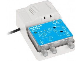 Wzmacniacz antenowy wewnętrzny CATV (RP 65 MHz) AI-133 ALCAD