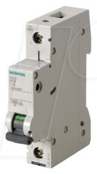 5SL6102-7 Circuit breaker, C 2 A, 1-pole