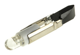 Lampka kontrolna Biały 24V Wysuwana do telefonów LED średnica 5.5mm długość 29.5mm