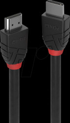 36774 Black Line HDMI cable, 8K 60 Hz, 5.00 m