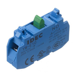 YW-E10 Single Pole Normally Open Contact Block Screw Terminals IDEC