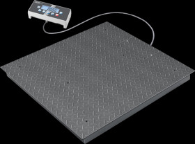 BID 1T-4SM Floor scales, digital, up to 1500 kg