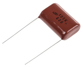 Kondensator foliowy 1μF 250 V ac, 630 V dc Nichicon Poliester rozstaw: 27.5mm THT ±10