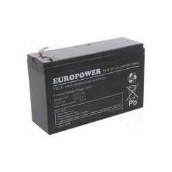 Akumulator żelowy 12V 5,5Ah 151x51x100mm / ACCU-EV6-12/EUR