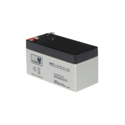 Akumulator 12V-1,3Ah AGM MWS Żelowy, MWS 1.3-12