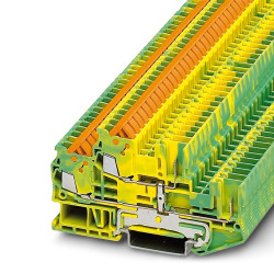 Dwurzędowa złączka szynowa Phoenix Contact 24 → 16AWG 5/ 2P, QTTCB 1