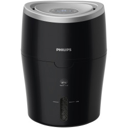 Philips HU4813/10 Humidifier Black/Silver NanoCloud Tech Silent 44m&#xB2;