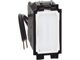 LIVING NOW Wyłącznik krzyżowy z niebieską led - 1 moduł K4004LB LEGRAND